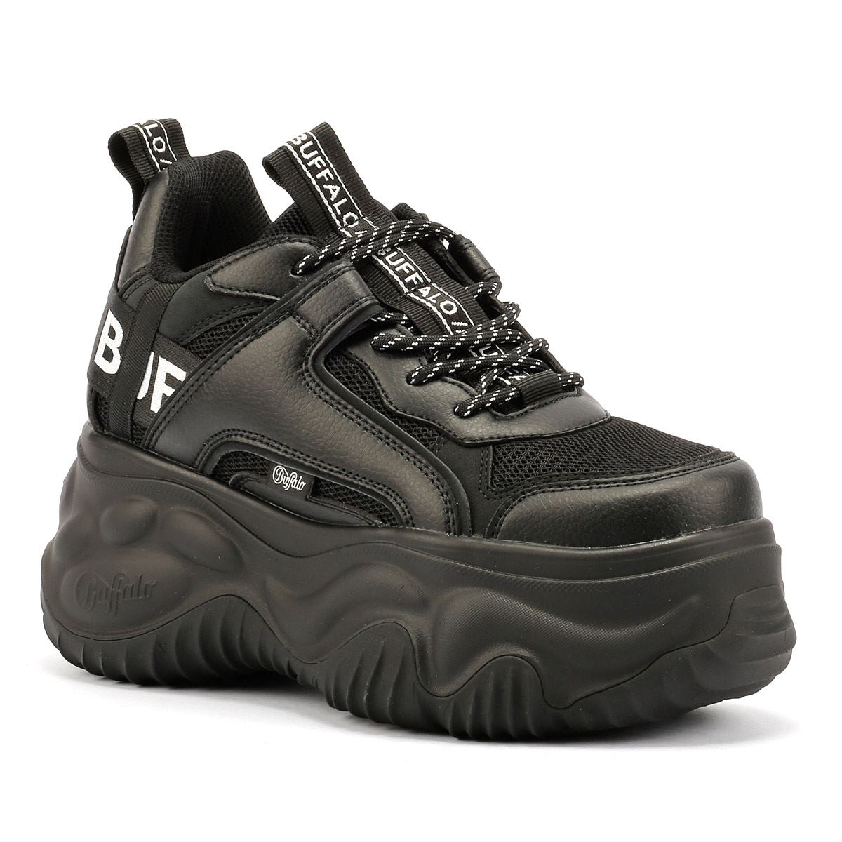 Buffalo Blader Matcha Baskets Noires Pour Femmes