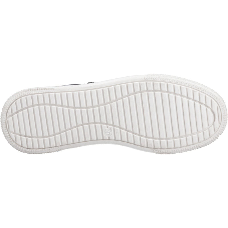 Hush Puppies Martha Baskets Noires En Cuir Pour Femmes