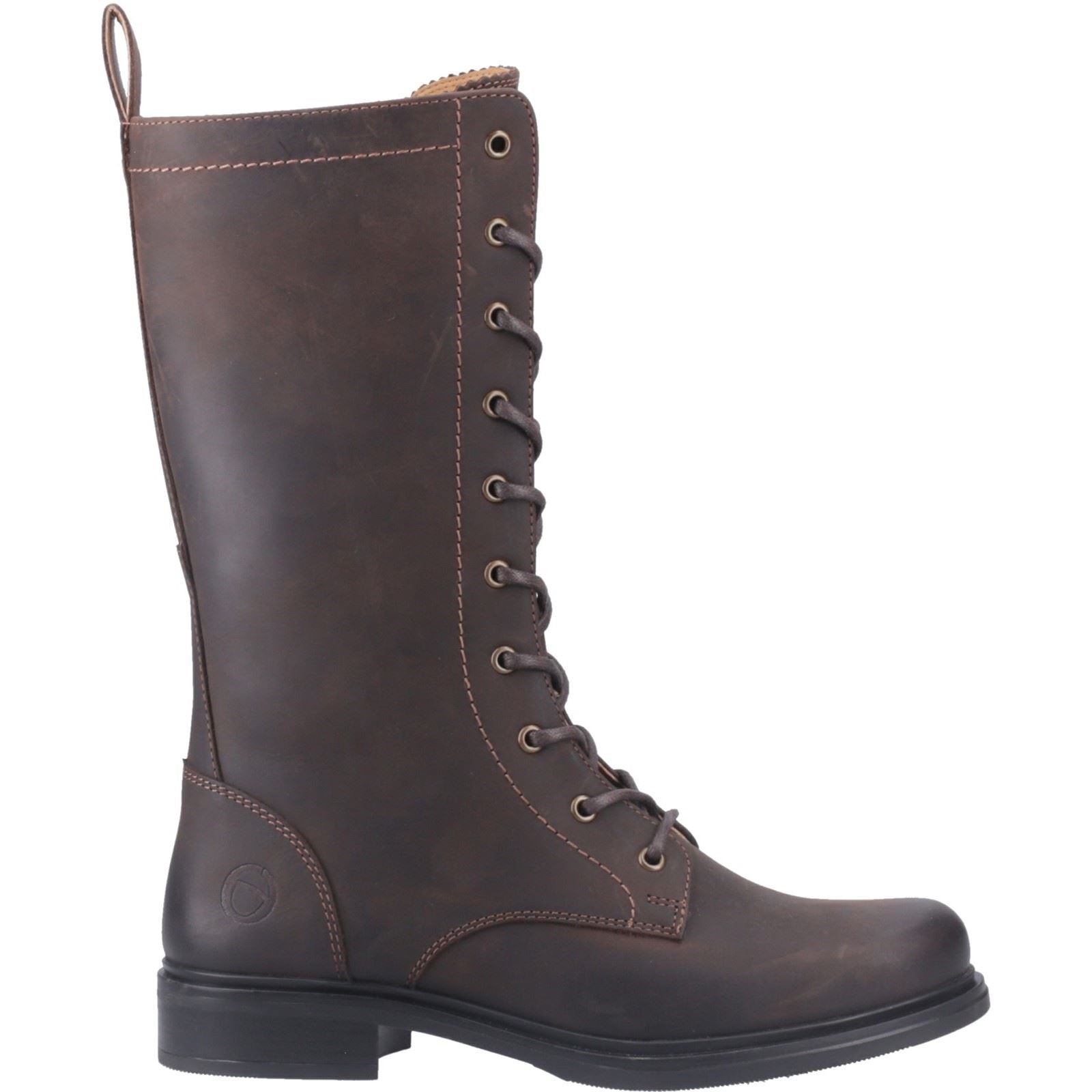 Cotswold Hidcote Bottes En Cuir Marron Pour Femmes