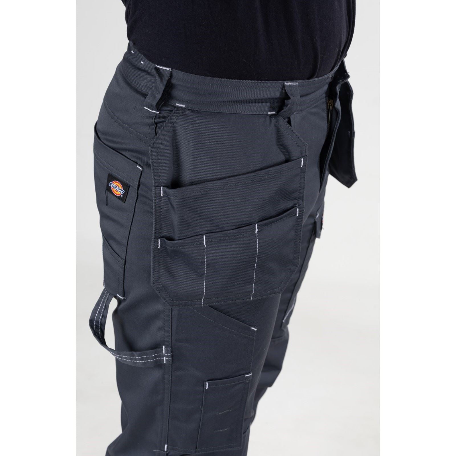 Dickies Redhawk Pro Pantalons D'extérieur Pour Hommes En Polyester Gris