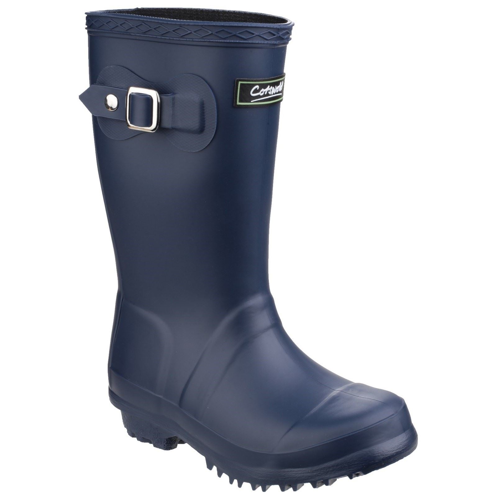 Cotswold Buckingham Bottes En Caoutchouc Bleu Marine En Pvc