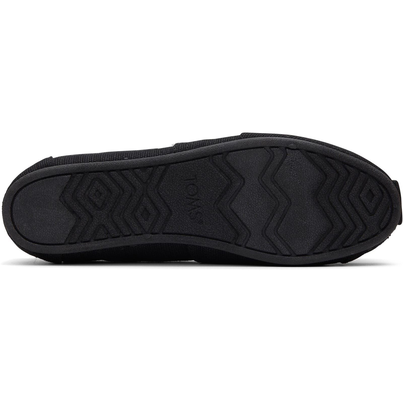 TOMS Alpargata Classic Espadrilles Noires En Coton Pour Femmes