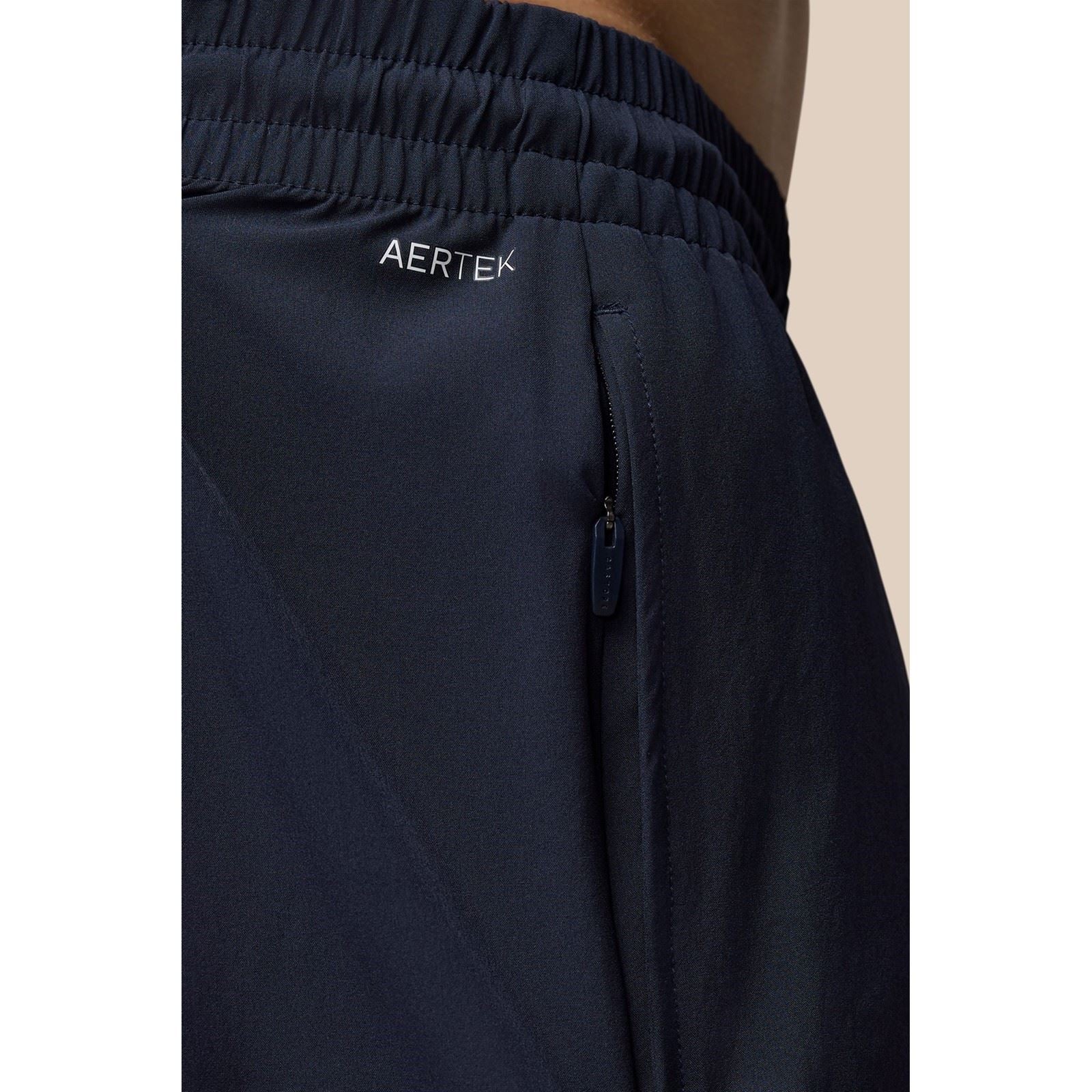 Castore Stretch Woven Shorts Vestes Matelassées Bleues En Polyester Pour Hommes