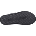 Hush Puppies Callum Slide Sandales Noires Pour Hommes En Cuir
