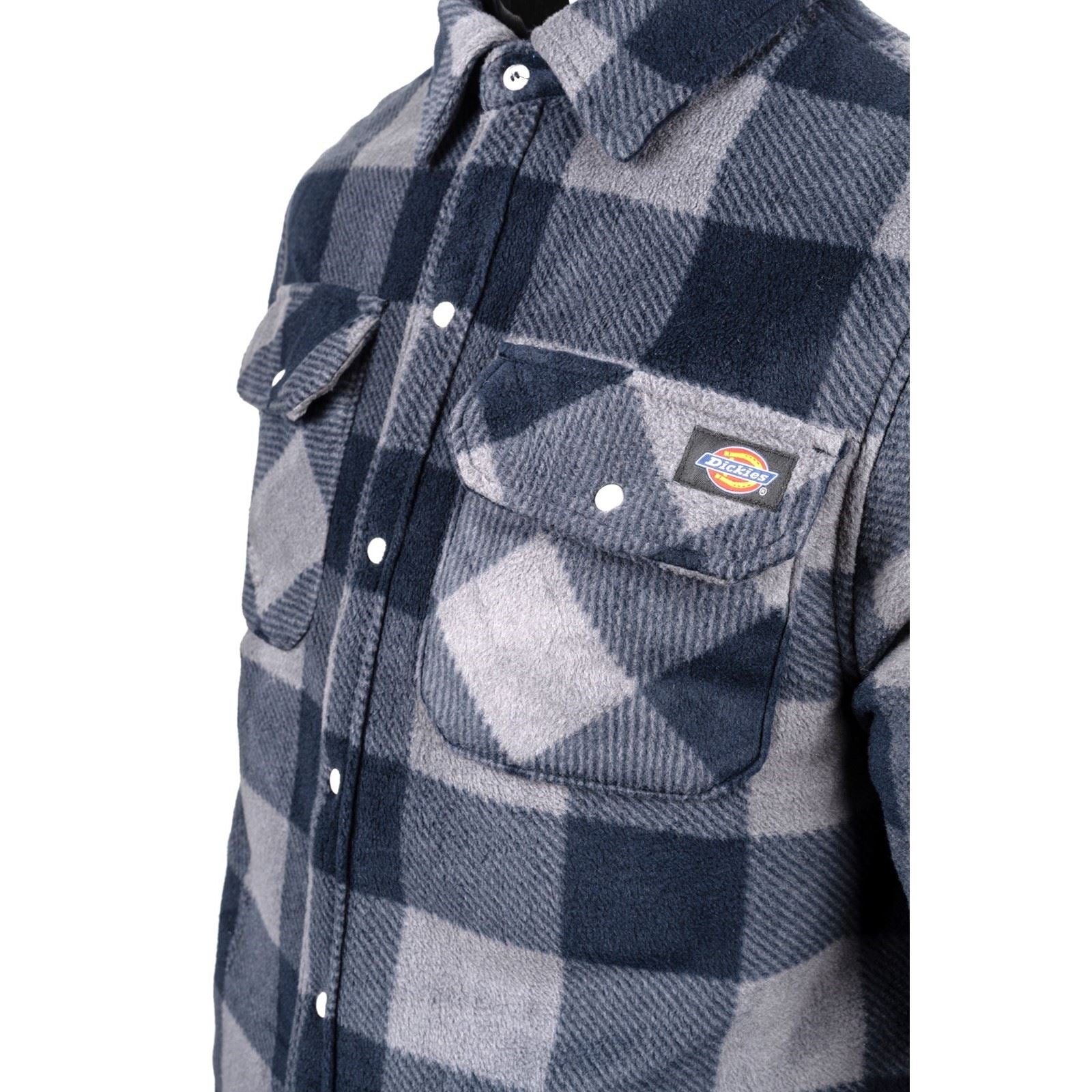 Dickies Portland Chemise Décontractée Bleue Pour Homme En Polyester