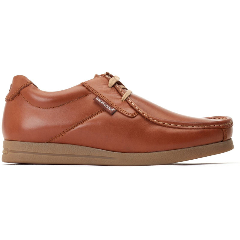 Base London Event Chaussures À Lacets Pour Hommes En Cuir Tan
