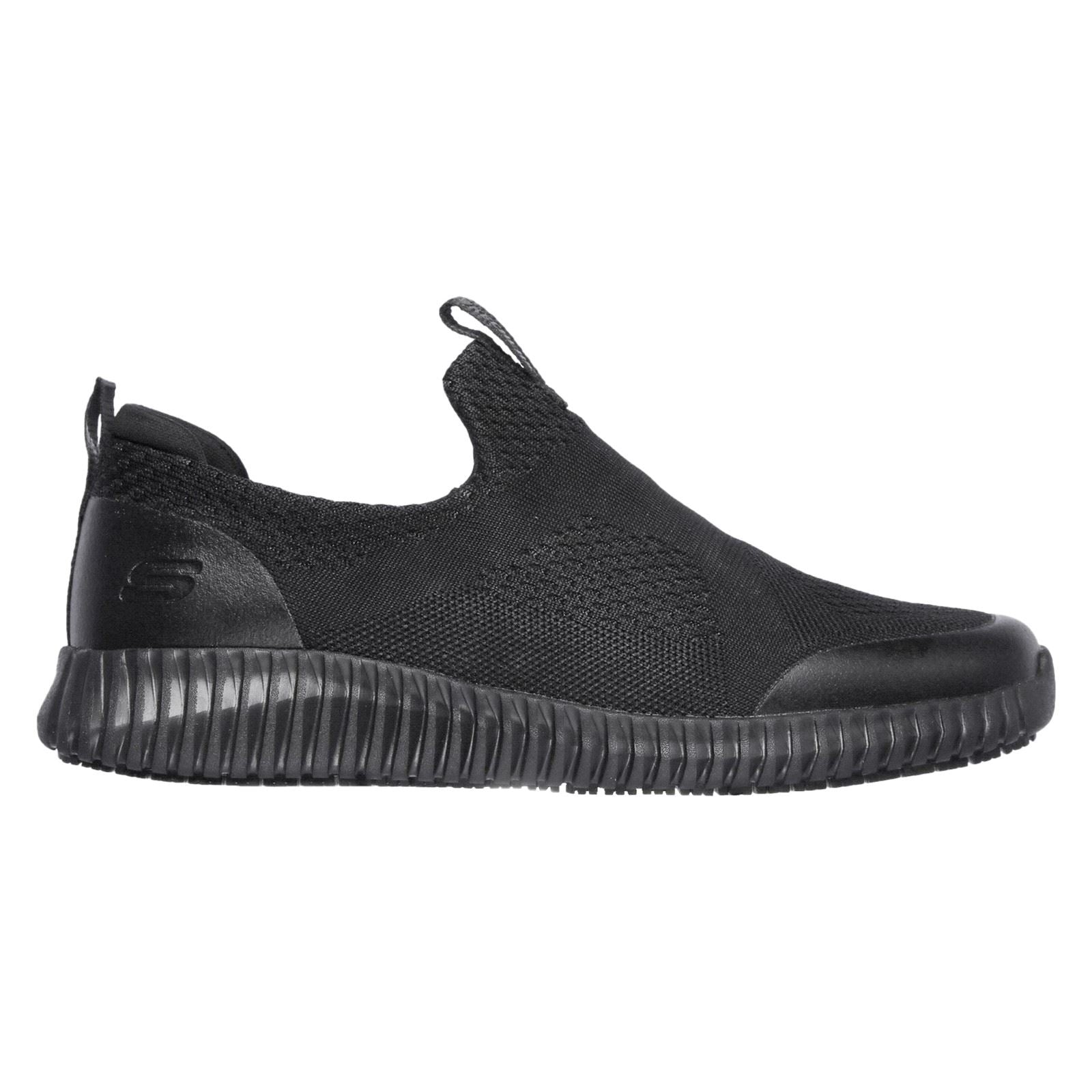 Skechers Workwear Cessnock Chaussures De Sport Noires Pour Hommes