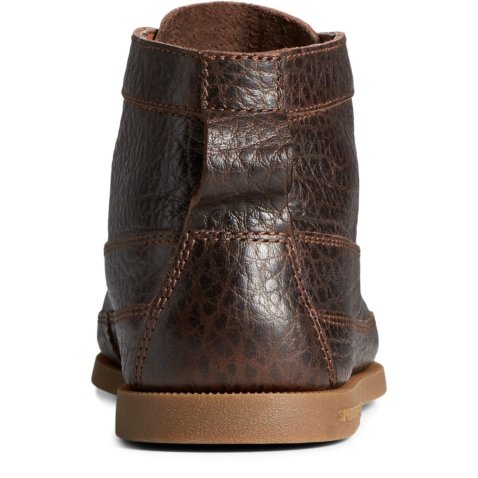 Sperry Authentic Original Boat Chukka Tumbled Bottes Homme Marron Foncé