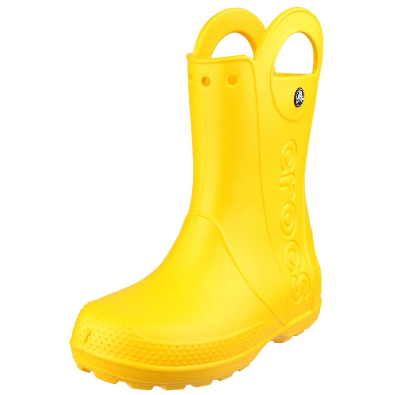 Crocs Handle It Rain Bottes En Caoutchouc Thermoplastique Jaunes
