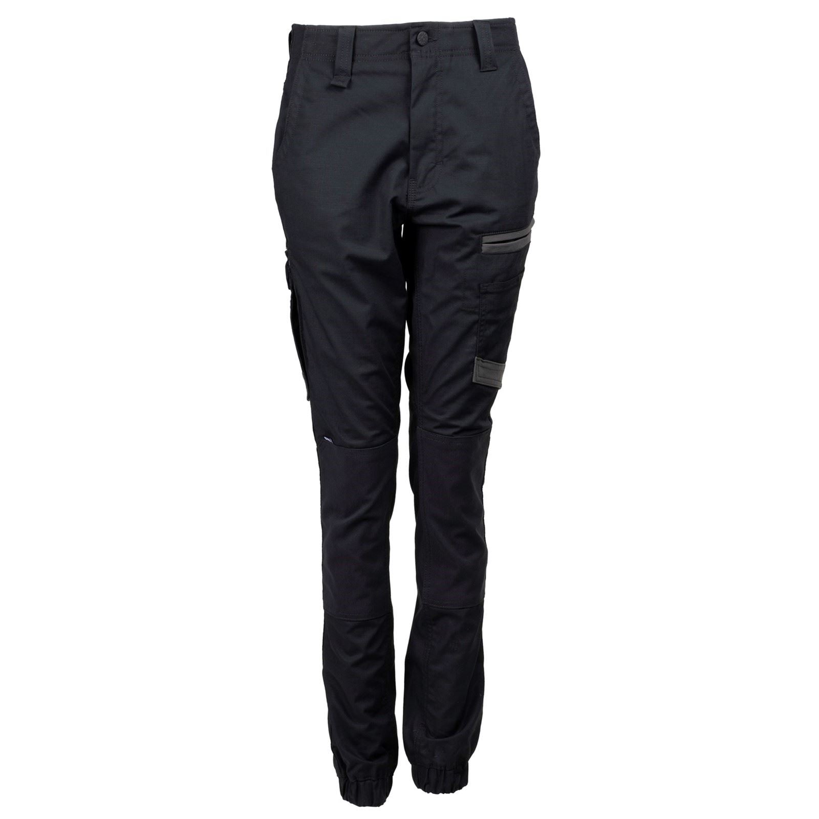 Hard Yakka Raptor Cuffed Pantalon Outdoor Noir En Coton Pour Femmes
