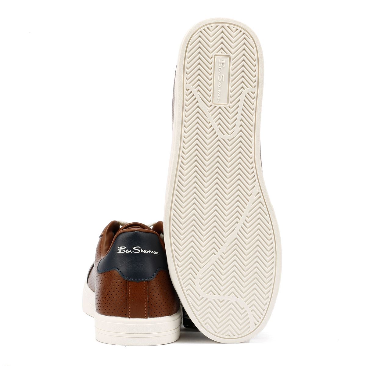 Ben Sherman Chase Baskets Brunes Pour Hommes