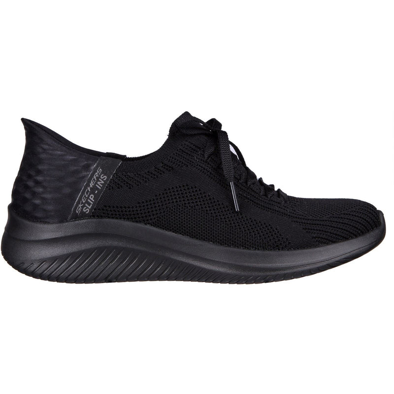 Skechers Ultra Flex 3.0 Brilliant Path Sneakers Noires Pour Femmes En Textile