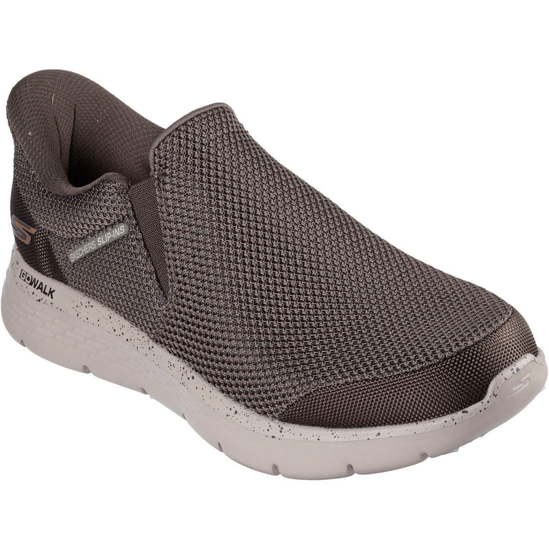 Skechers GO WALK Flex Ojai Chaussures De Sport En Toile Pour Homme Couleur Kaki