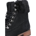Hush Puppies Effie Bottes Noires En Fausse Fourrure Pour Femme
