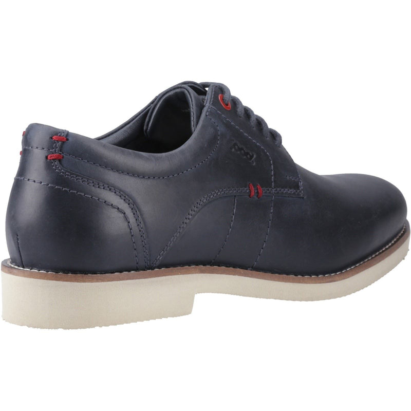 Pod Hampton Chaussures À Lacets En Cuir Pour Hommes, Bleu Marine