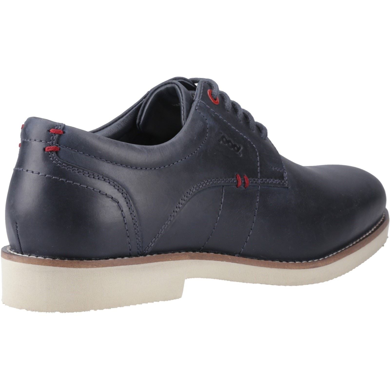 Pod Hampton Chaussures À Lacets En Cuir Pour Hommes, Bleu Marine