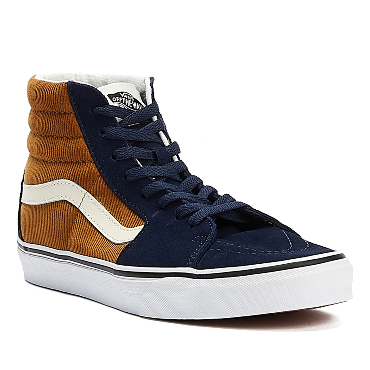 Vans SK8-Hi Cord Hommes Bleu Trainer