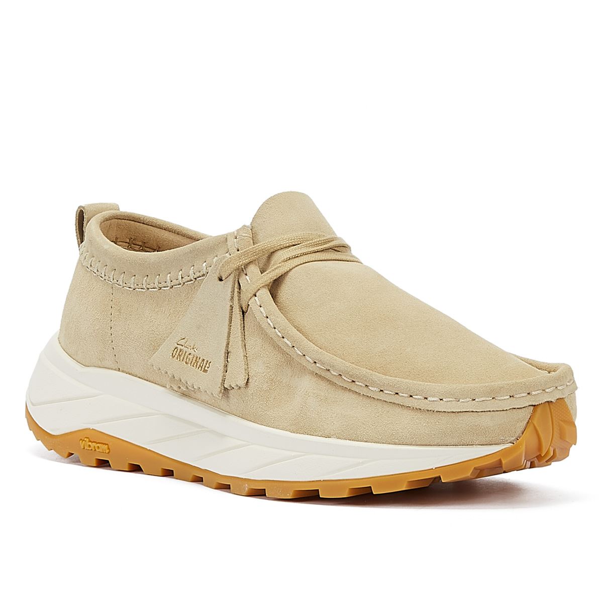 Clarks Originals Walla Eden Lo Mocassins En Daim D'érable Pour Hommes