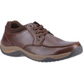 Hush Puppies Derek Chaussures Pour Hommes En Cuir À Lacets Couleur Café