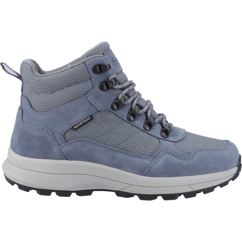 Cotswold Oddington Bottes De Randonnée Bleues En Mesh Pour Femme