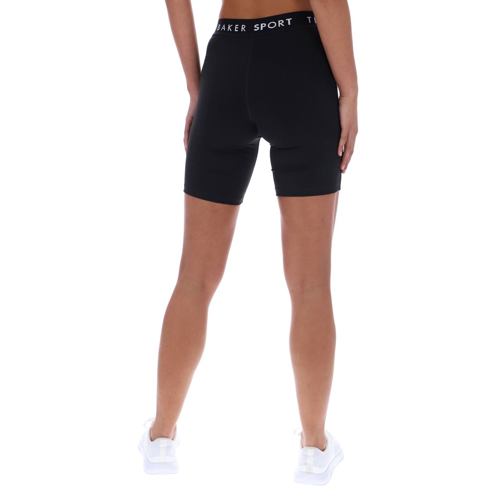 Ted Baker ALLY TBWSA2529 Shorts De Sport Noirs En Polyester Pour Femmes