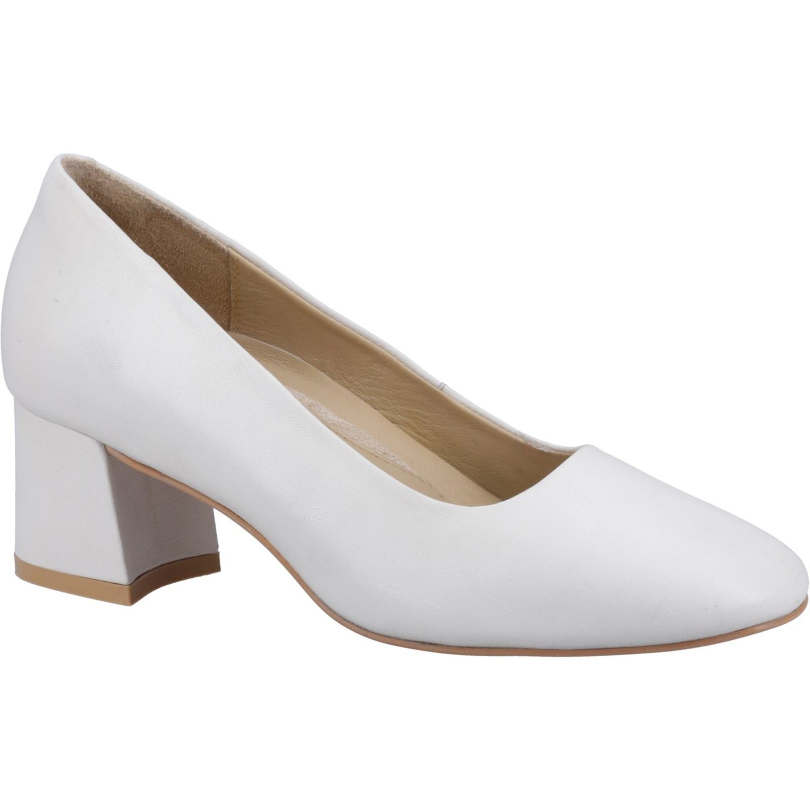 Hush Puppies Alicia Court Shoe Escarpins Ivoire En Cuir Pour Femme