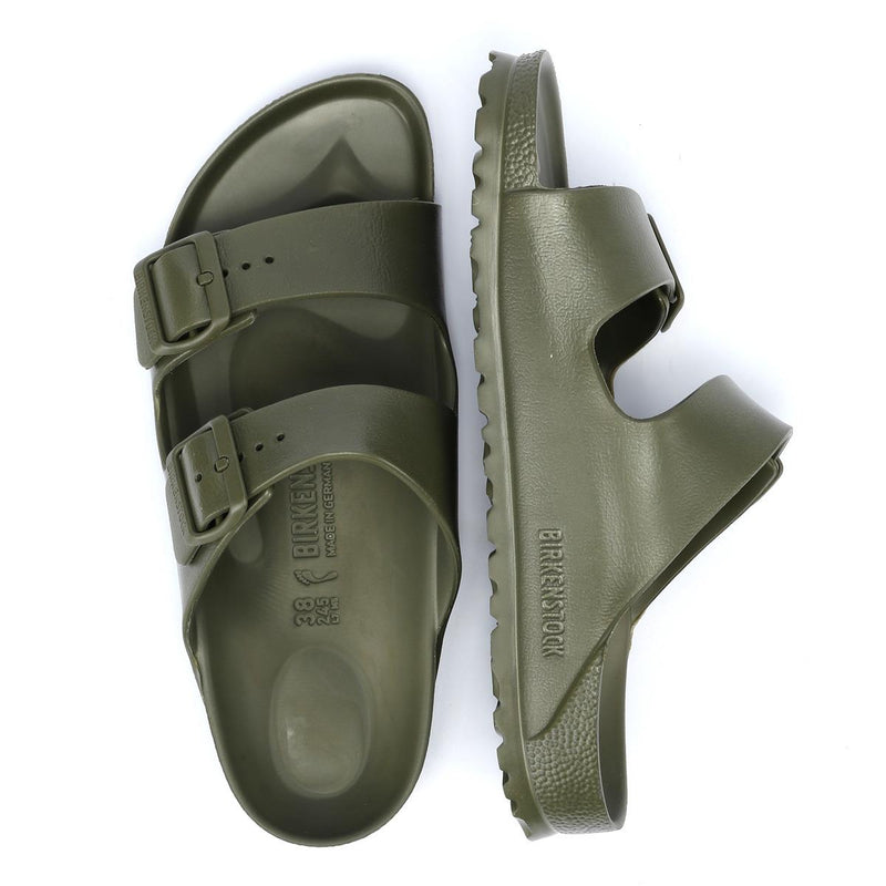 Birkenstock Arizona EVA Sandales Étroites Kaki Pour Femmes