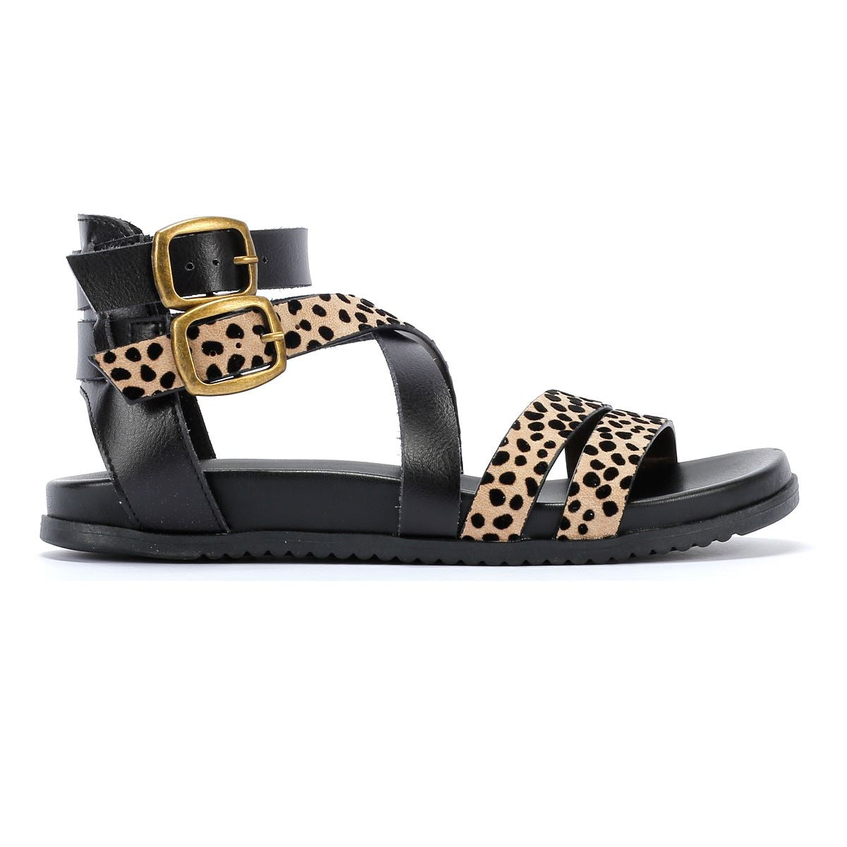 Blowfish Malibu Candie Sandales Léopard Pour Femmes