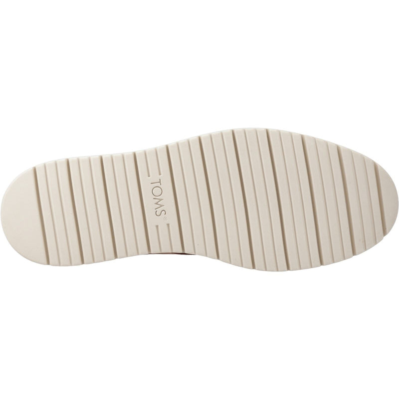 TOMS Navi TRVL LITE Chaussures En Cuir Pour Hommes À Lacets Tan