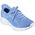 Skechers Ultra Flex 3.0 Brilliant Path Baskets En Toile Pour Femmes De Couleur Pervenche