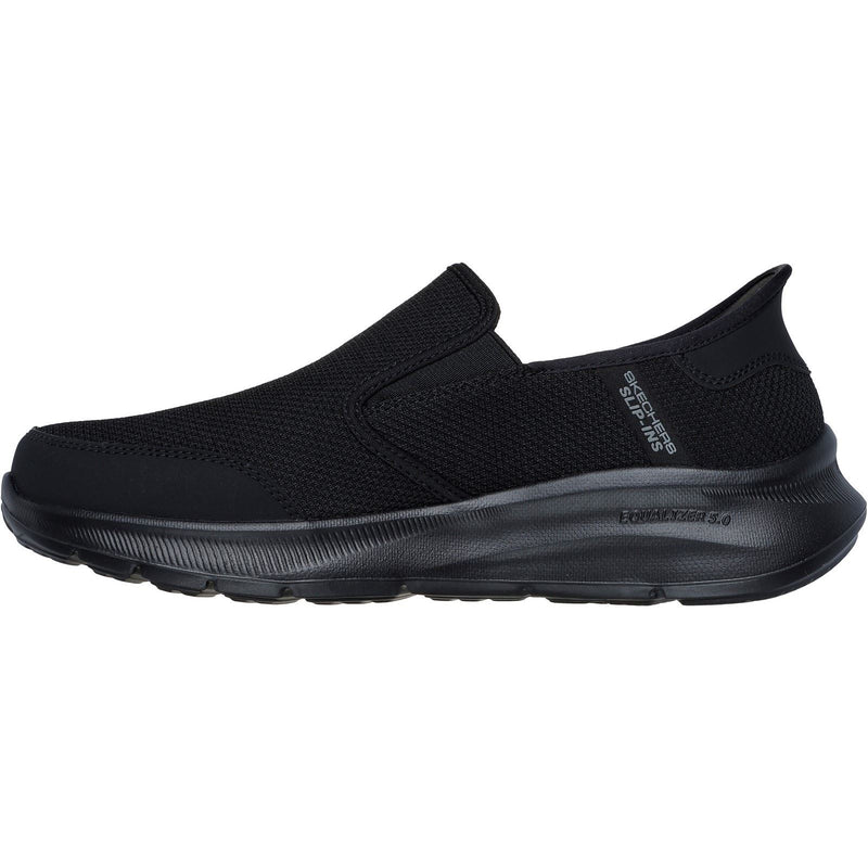 Skechers Equalizer 5.0 Drayze Baskets Noires Pour Hommes En Synthétique