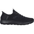 Skechers Summits High Range Baskets Noires Pour Hommes En Synthétique