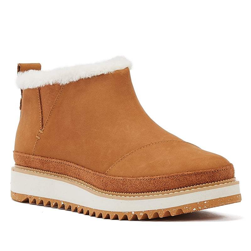 TOMS Bottes Femme En Nubuck Huilé Marlo Marron Clair