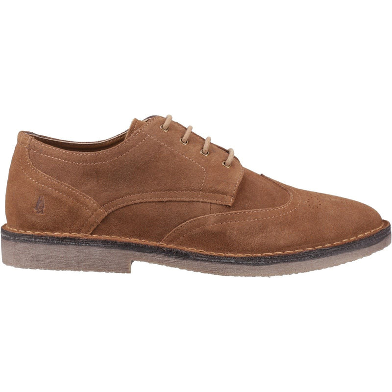 Hush Puppies Samson Chaussures Richelieu Homme En Cuir Marron Clair