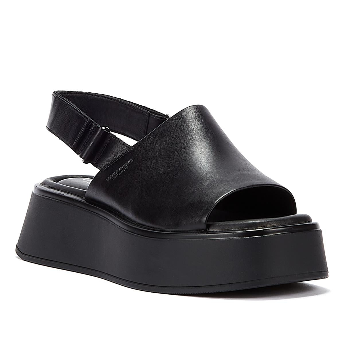 Vagabond Courtney Mule Slingback Femme Noir Sandale