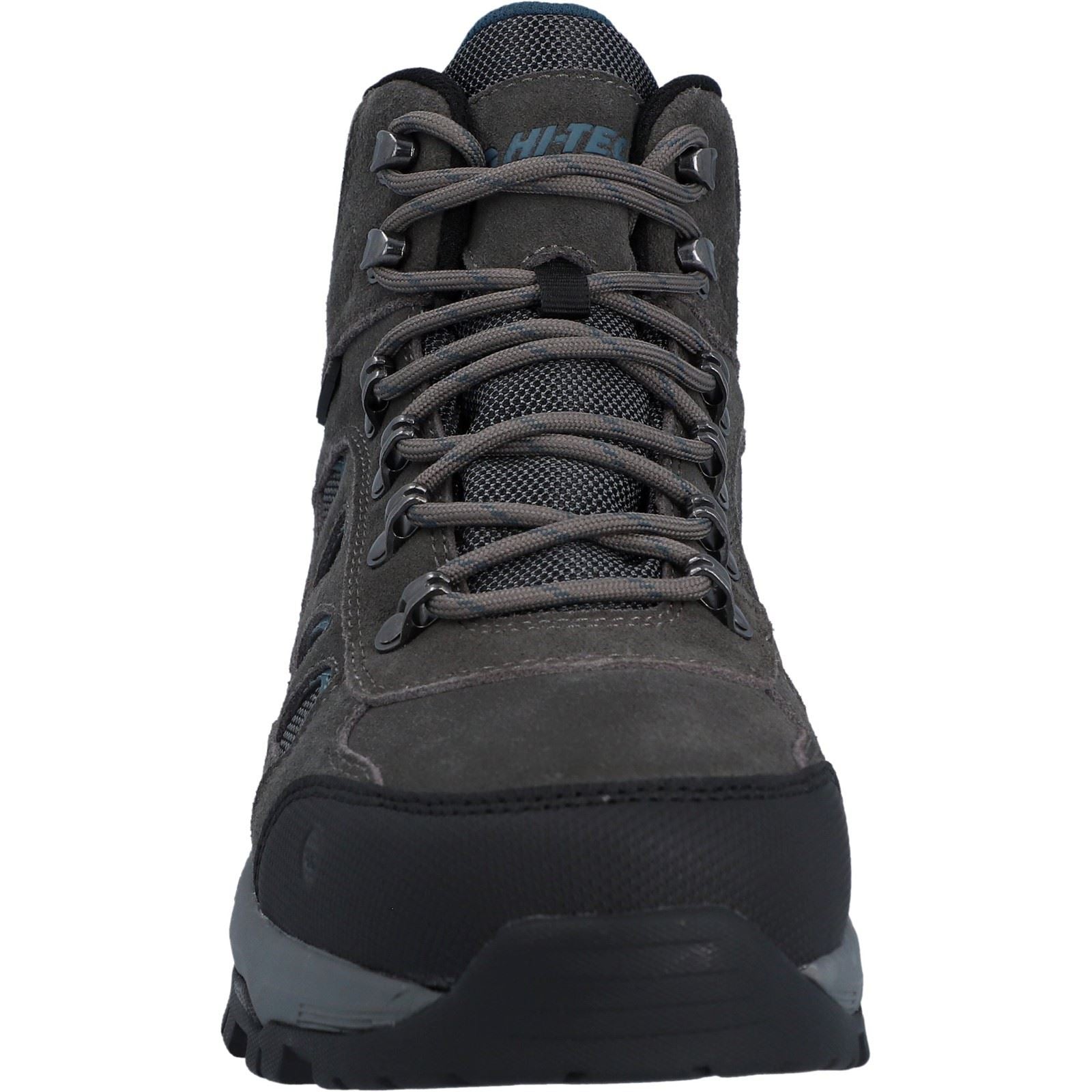 Hi-Tec Bandera Expedition Chaussures De Randonnée Pour Homme En Cuir Gris Foncé/gris Port Sur Mer