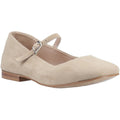 Hush Puppies Pasha Chaussures Taupe Pour Femmes En Suède