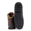 Timberland Euro Hiker Mid Lace Bottes En Cuir Marron Pour Hommes