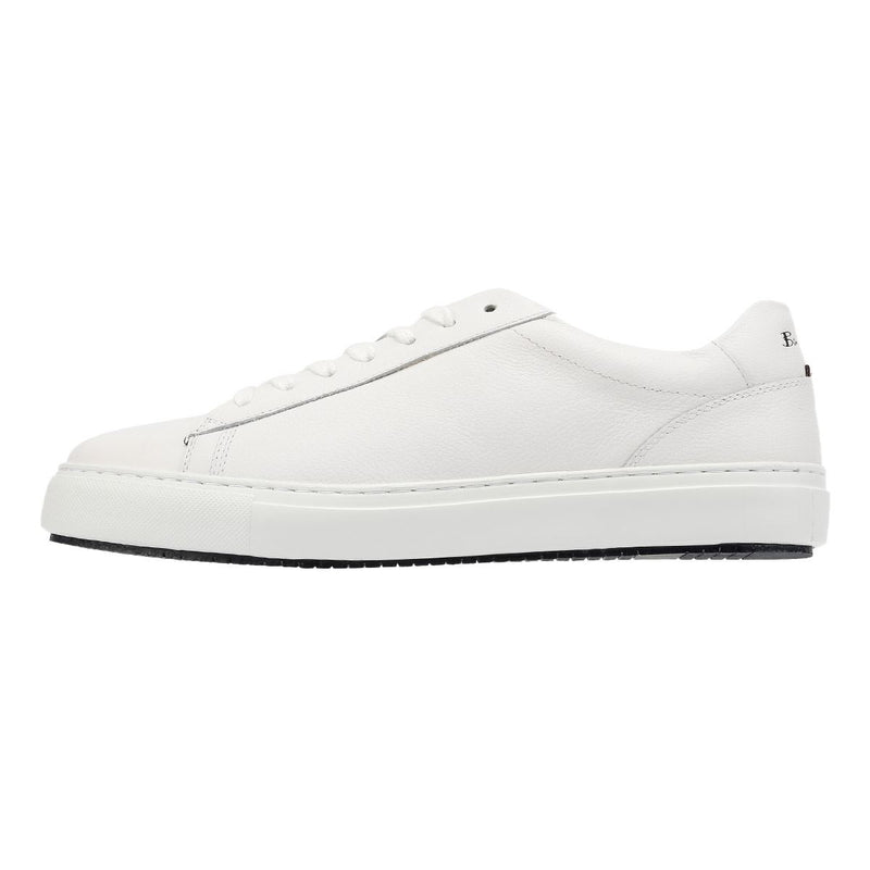 Ben Sherman Ace Cupsole Baskets Blanches En Cuir Pour Hommes