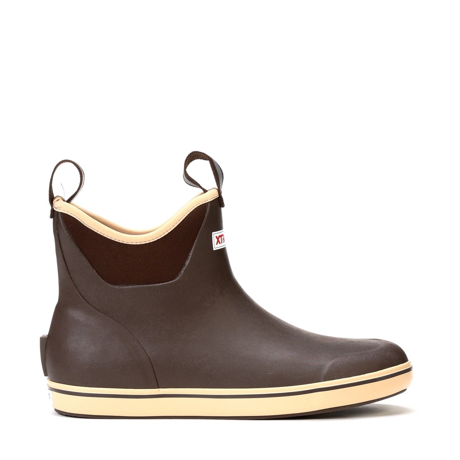 Xtratuf Bottes En Caoutchouc Wellington Chocolat/Tan À Hauteur De Cheville