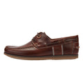 Barbour Wake Boat Shoe Mahogany Mens Brown Casual