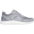 Skechers Track Glendor Baskets Grises Pour Homme En Synthétique