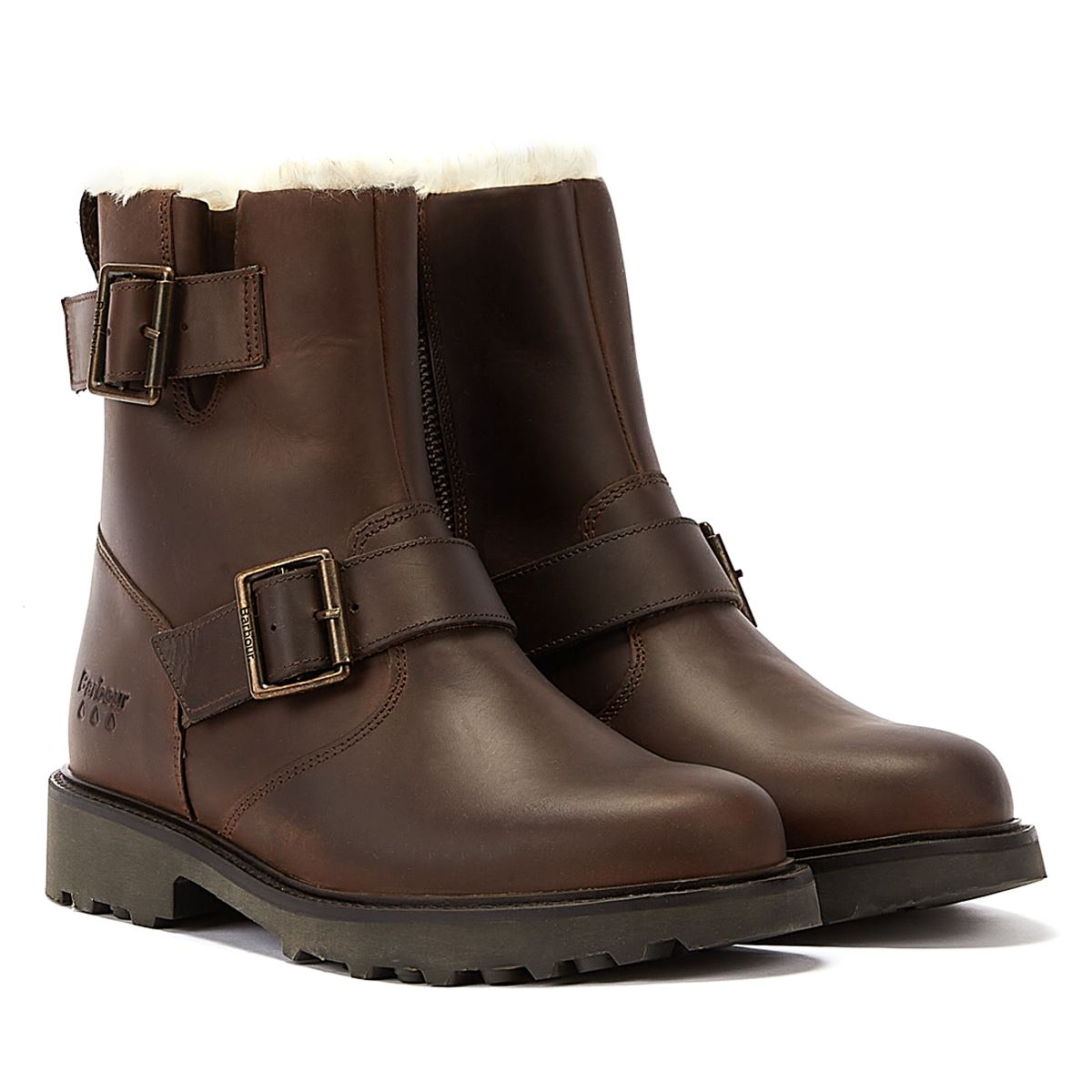 Barbour Bottes Marron Pour Femme De Derwent.