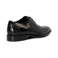 Dune Sheath Chaussures Oxford Noires En Cuir Pour Hommes