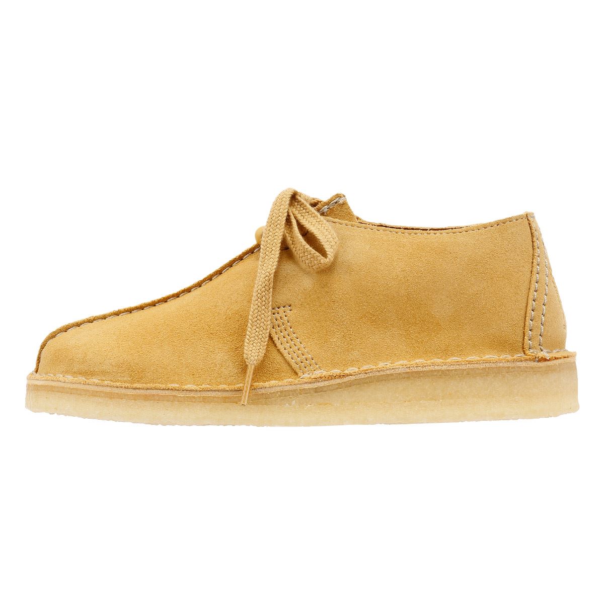 Clarks Originals Desert Trek Chaussures Pour Femmes En Suède Marron