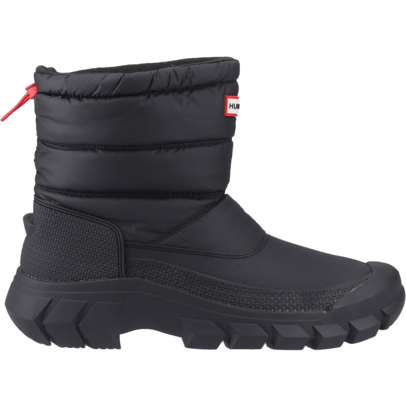 Hunter Intrepid Short Bottes En Caoutchouc Noires Pour Homme