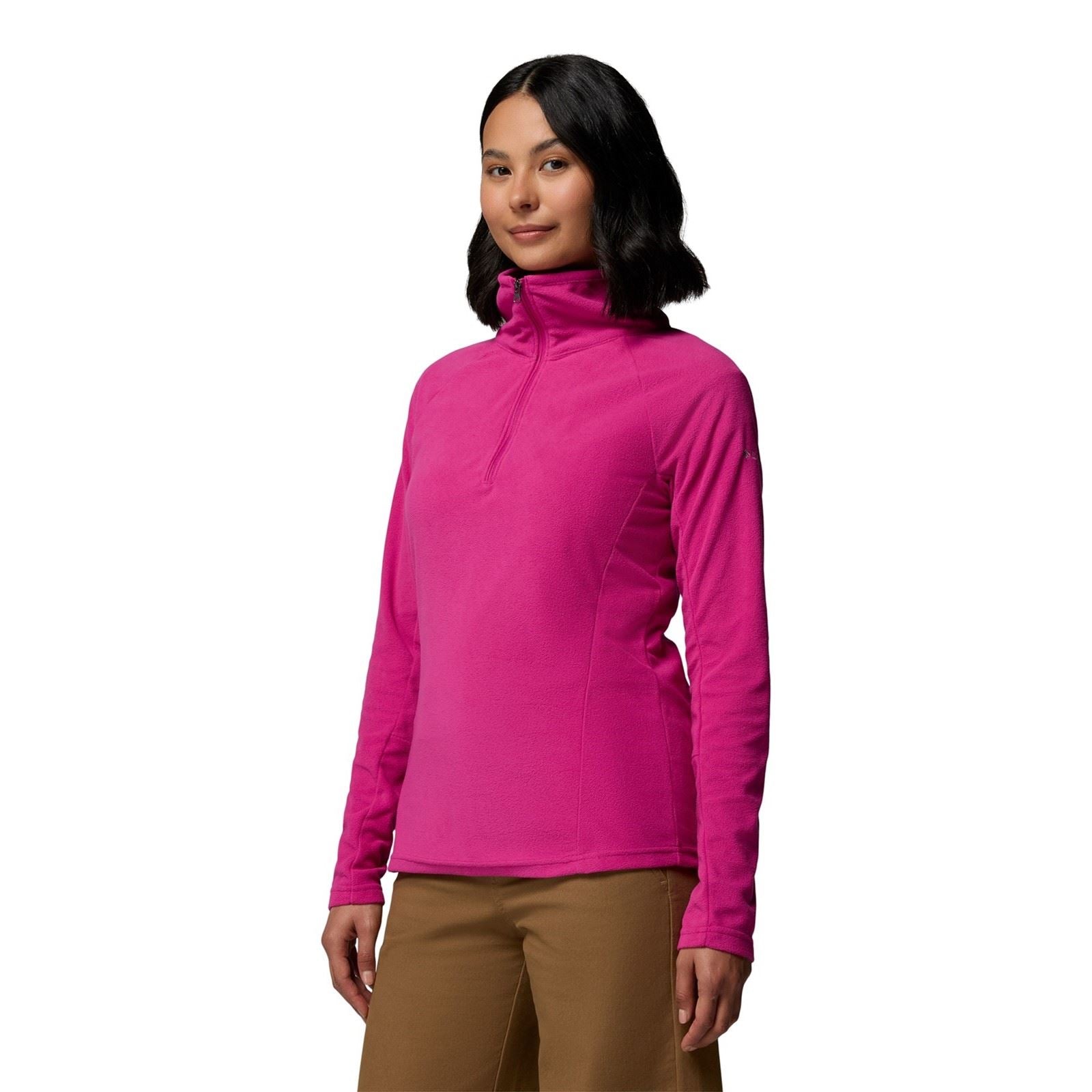 Columbia Glacial IV 1/2 Zip Vestes Polaires Pour Femmes En Violet