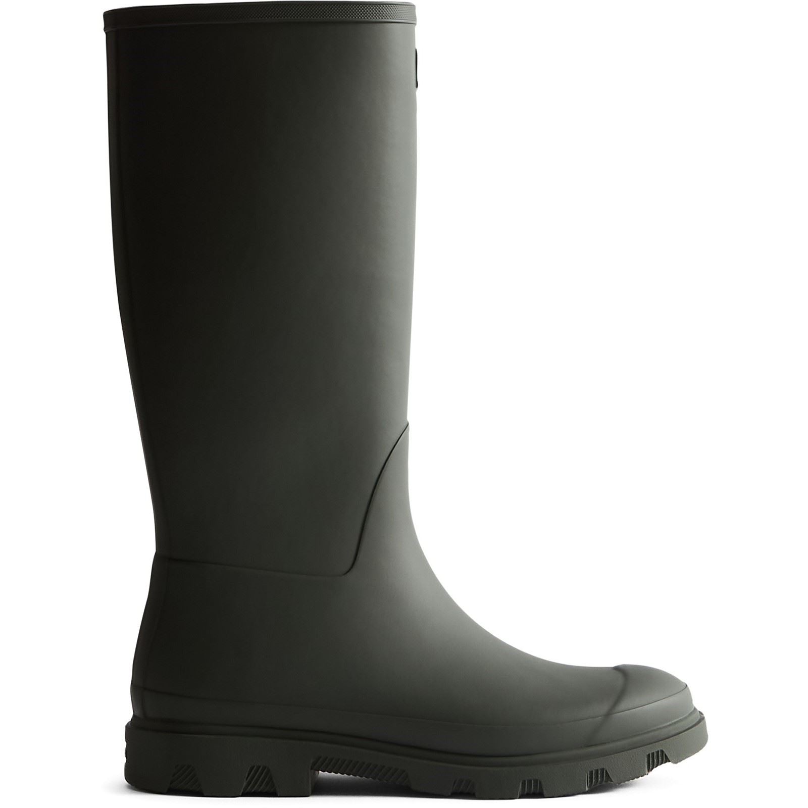 Hunter Downpour Tall Boot Bottes En Caoutchouc Pour Femme De Couleur Olive Foncée