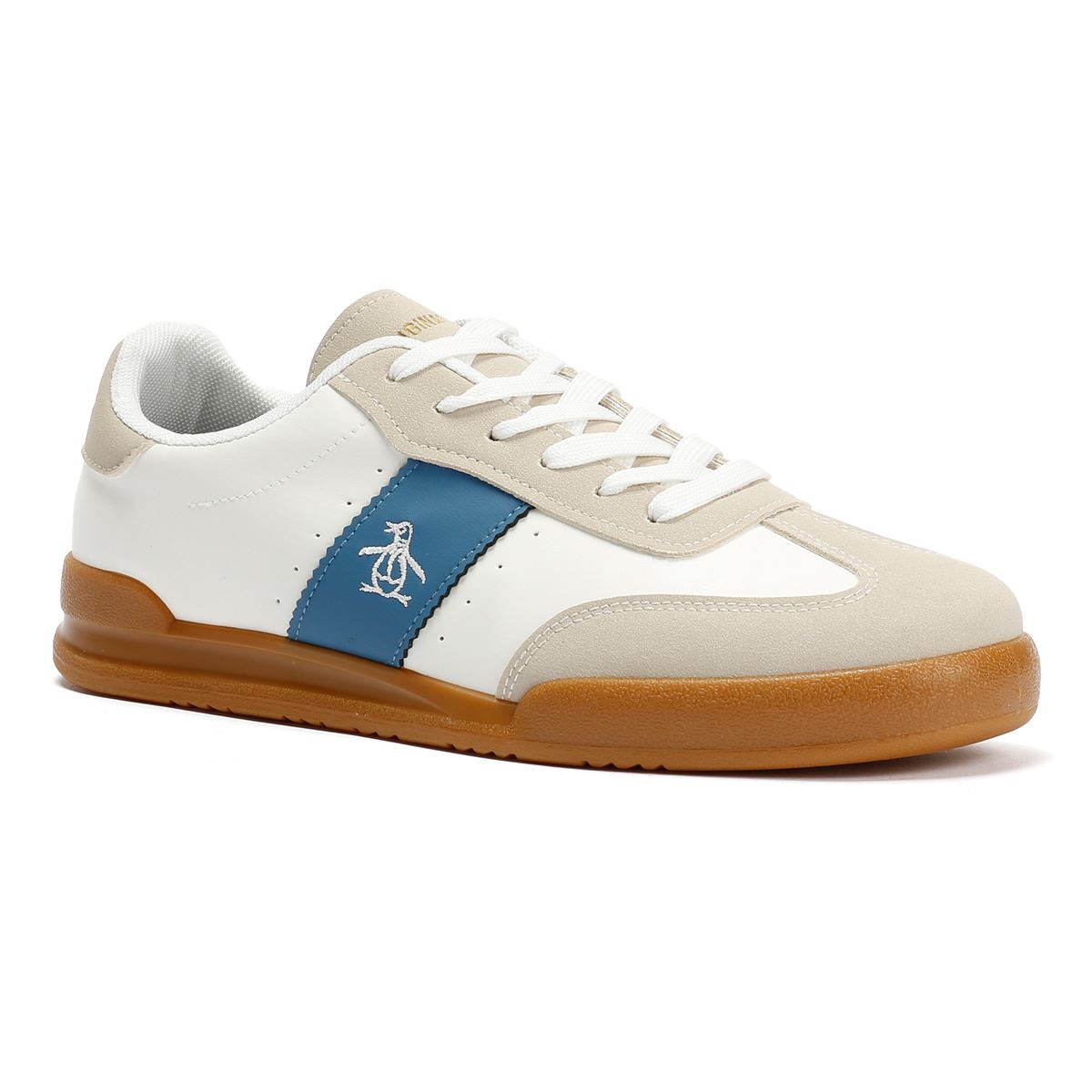 Penguin Giovanni Baskets Blanches Pour Hommes