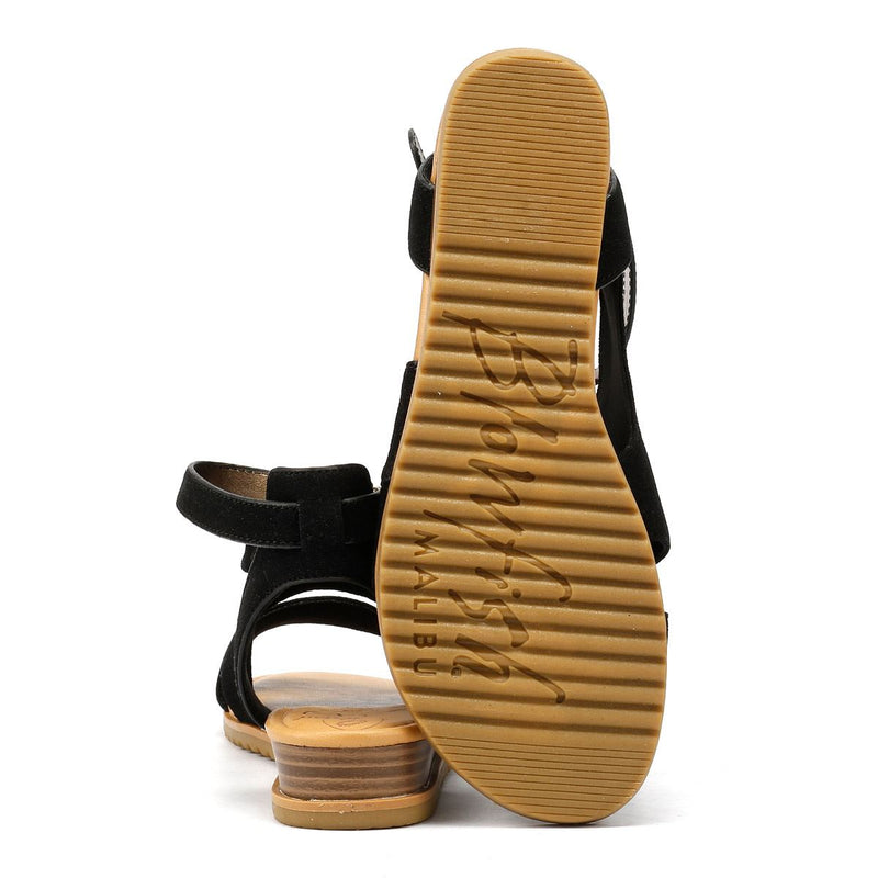 Blowfish Malibu Balana Sandales Noires Pour Femmes